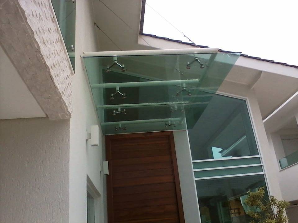 Cobertura de Vidro Laminado Preço em Itaquera - Cobertura de Vidro para Porta