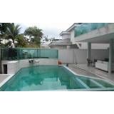 Guarda-corpo de vidro com inox em Artur Alvim