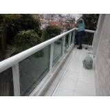 Guarda-corpo de vidro sp na Vila Prudente