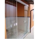 Porta de vidro com fechadura preço na Vila Mariana